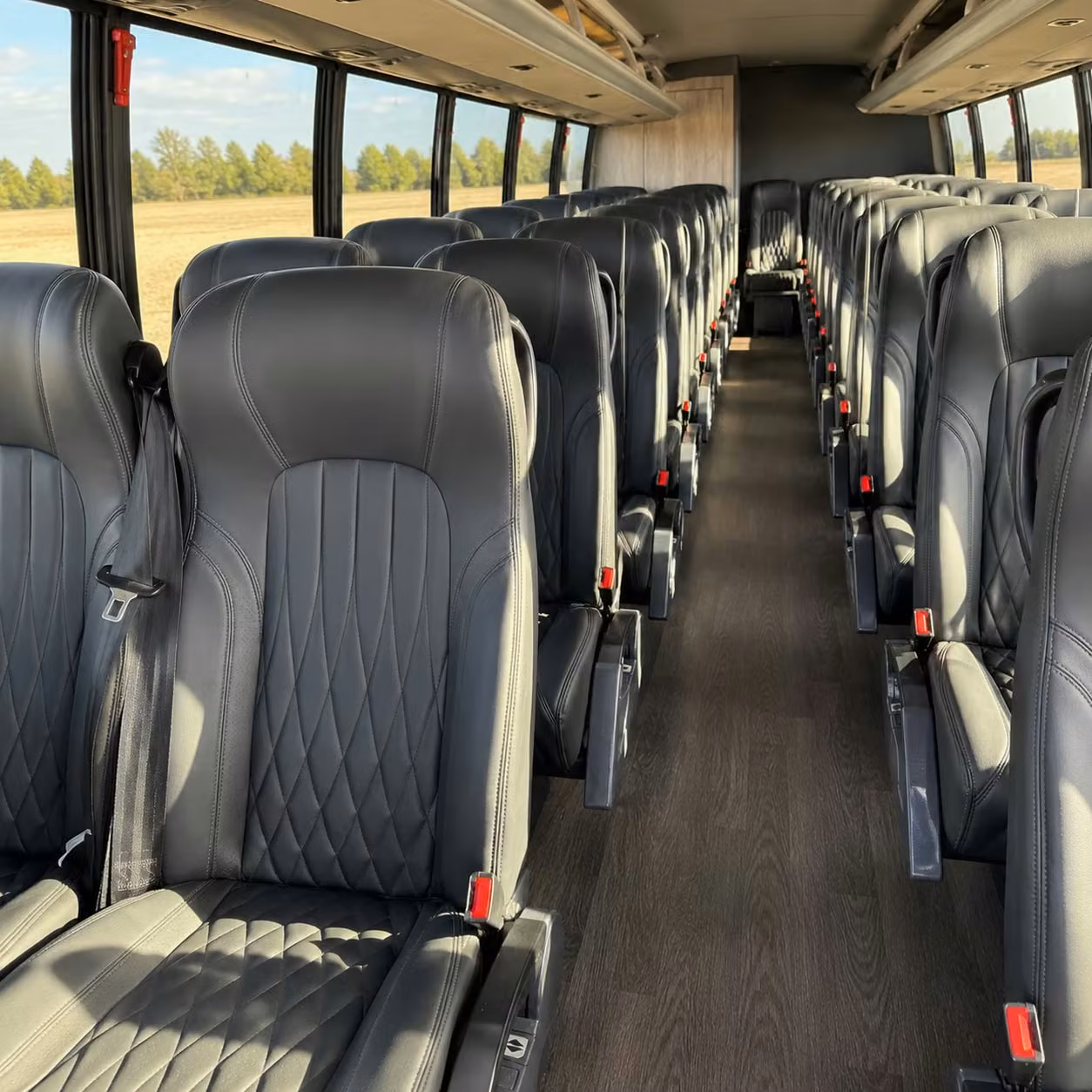 30 passenger minibus inside