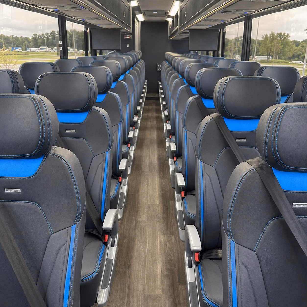 charter bus rentals to truist point for high point rockers games