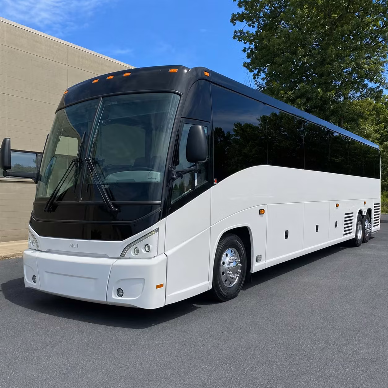 high point long distance bus rentals