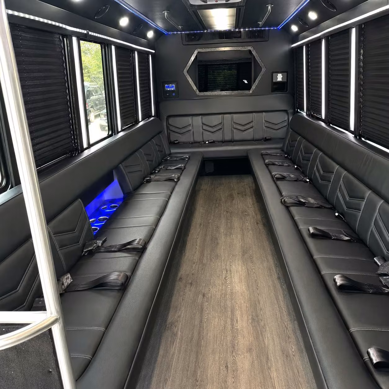 party buses for high point prom groups who want to arrive in style