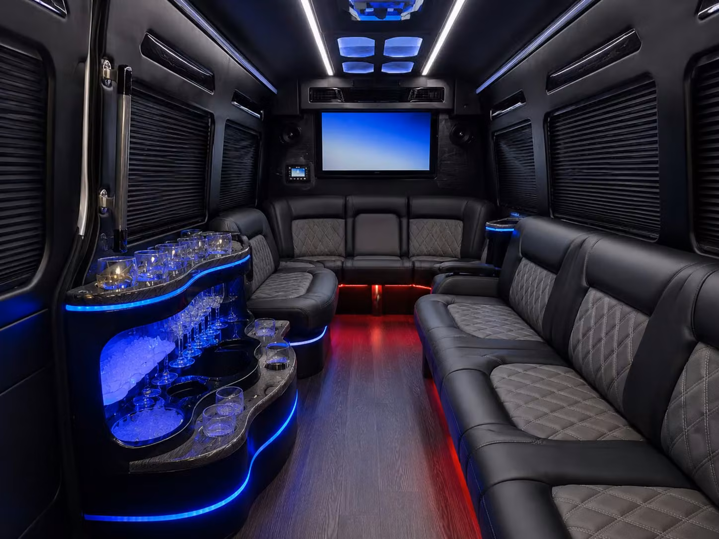 sprinter limousine inside