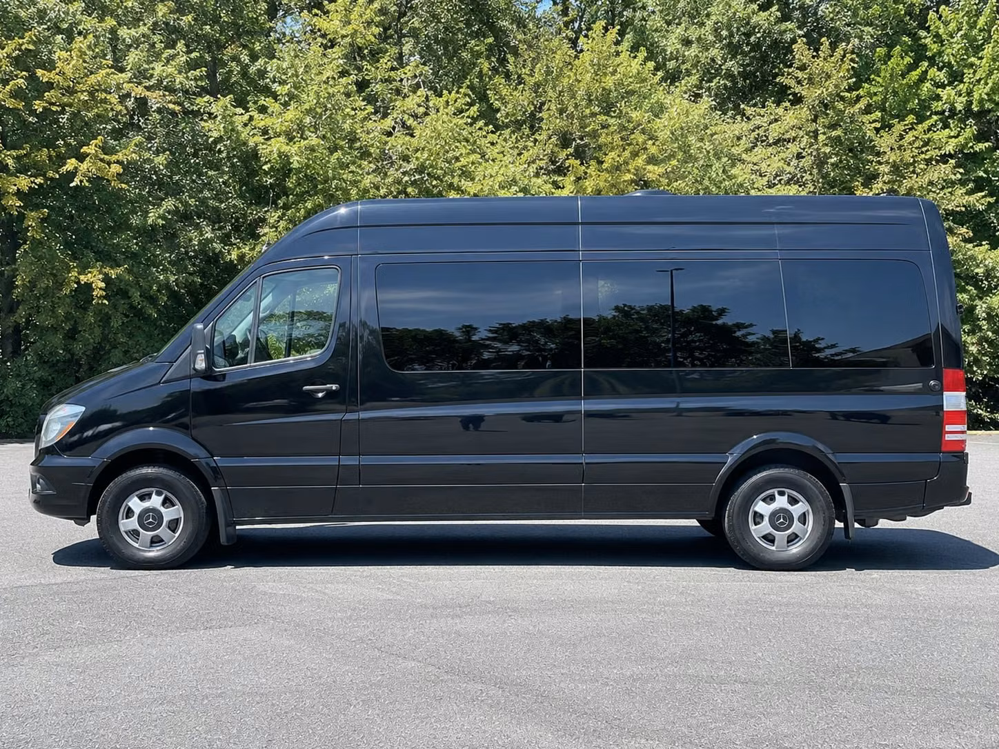 sprinter van with driver